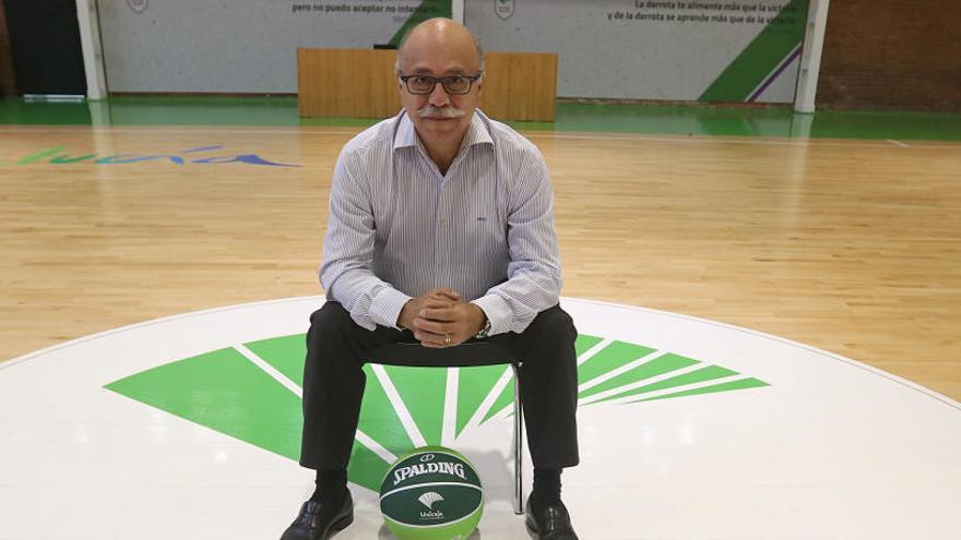 Eduardo García, presidente del Unicaja.