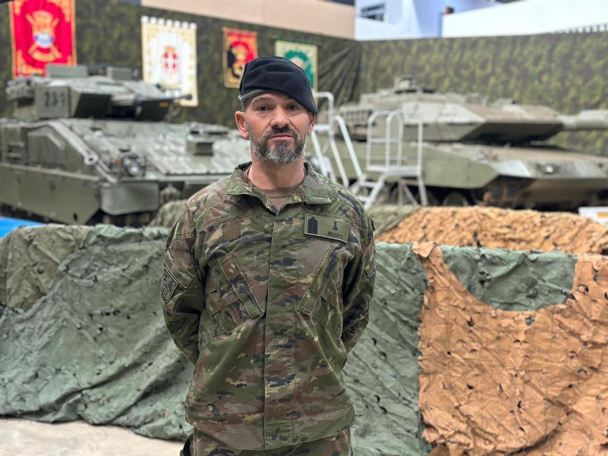 Ángel José Moro Martín, brigada de la Brigada Extremadura XI.