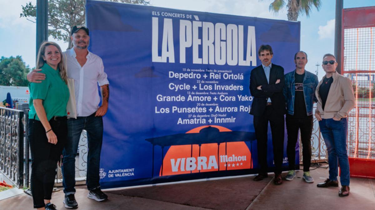 Presentacion La Pèrgola este miércoles en la Marina.