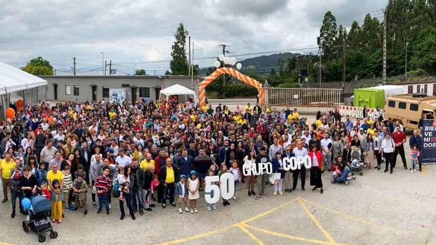Más de 650 personas participaron a la jornada de puertas abiertas de Copo por su 50 aniversario. // FdV