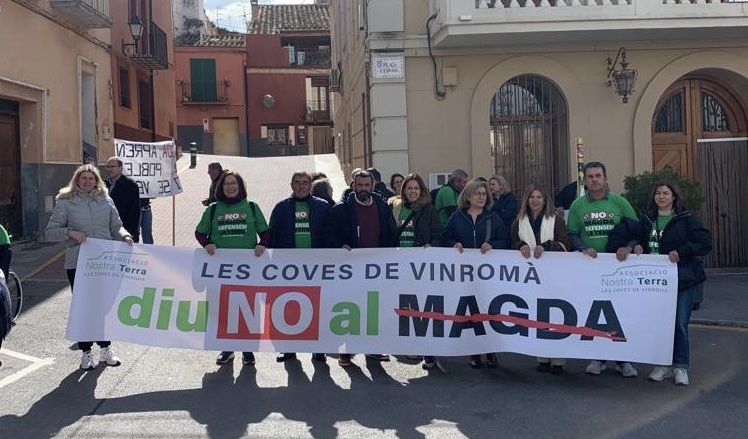 Masiva oposición en Coves de Vinromà a la MAGDA