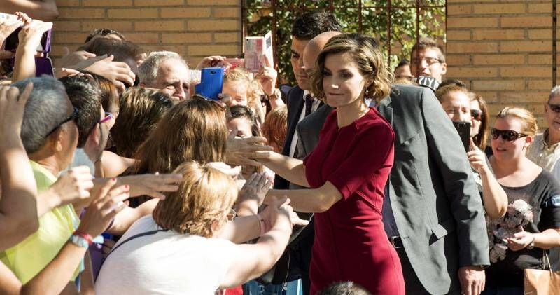 La reina Letizia inaugura el curso de FP en Cáceres