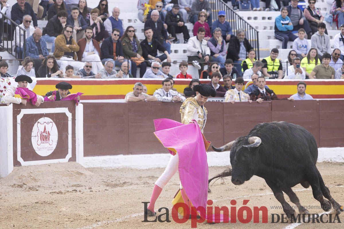 El torero de Cehegín, Antonio Puerta, en la corrida clasificatoria de la Copa Chenel de Madrid