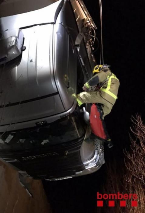 Accident de camió a la C-16