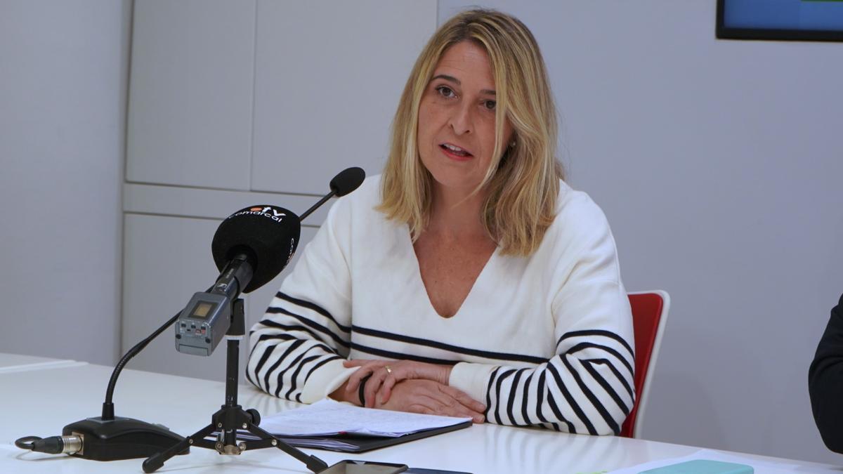 La regidora Inma López.