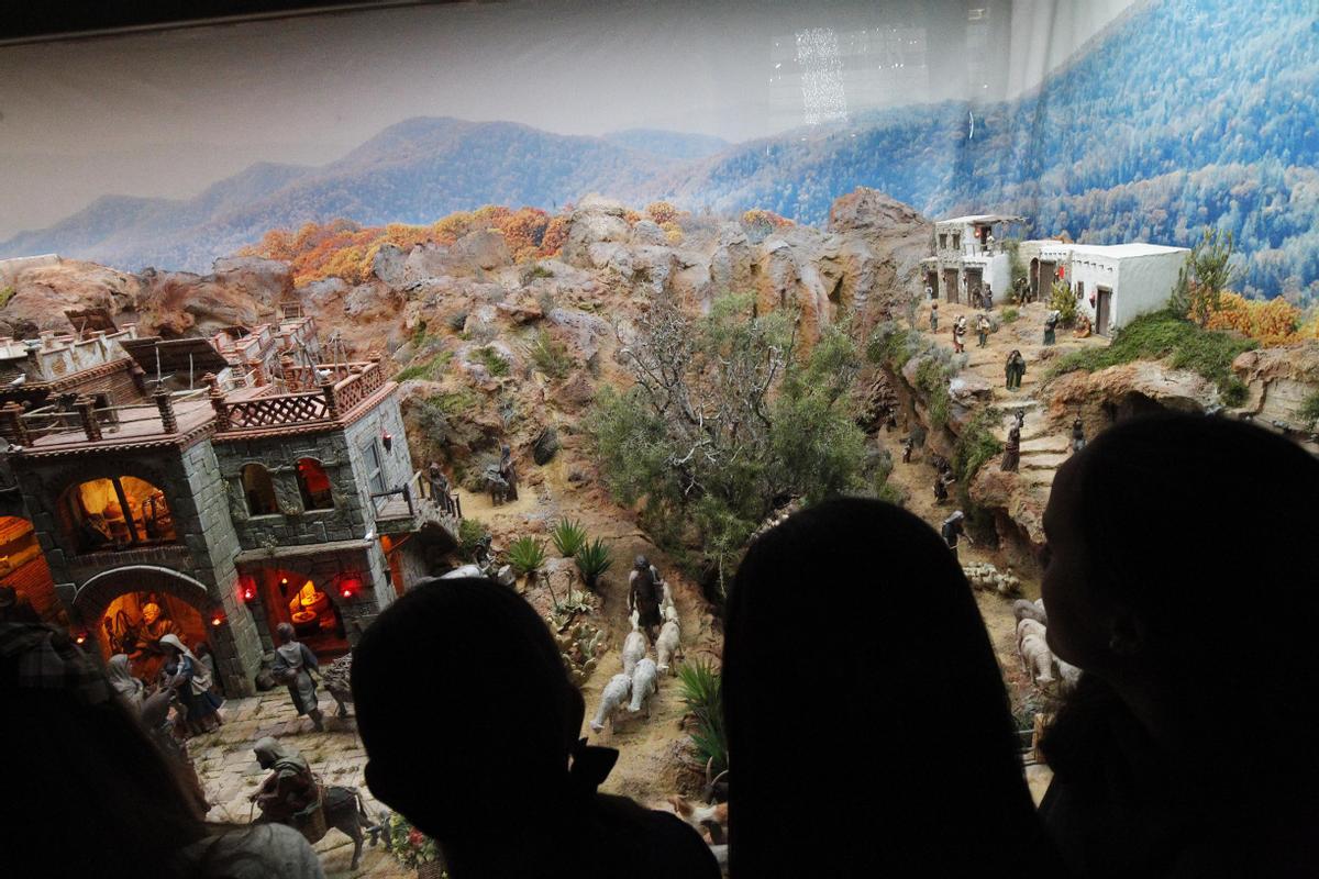 Así es el Belén de Nuevo Centro para la Navidad 2022