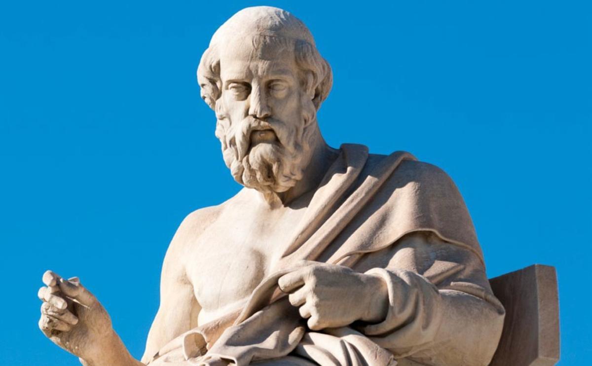 Estatua de Platón, gran filósofo de la antigüedad con influencia en el pensamiento occidental pese a que vivió en el siglo V a. C.