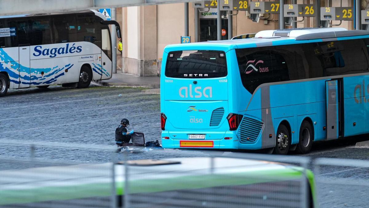 Examinan una maleta sospechosa y desalojan Estación Nord