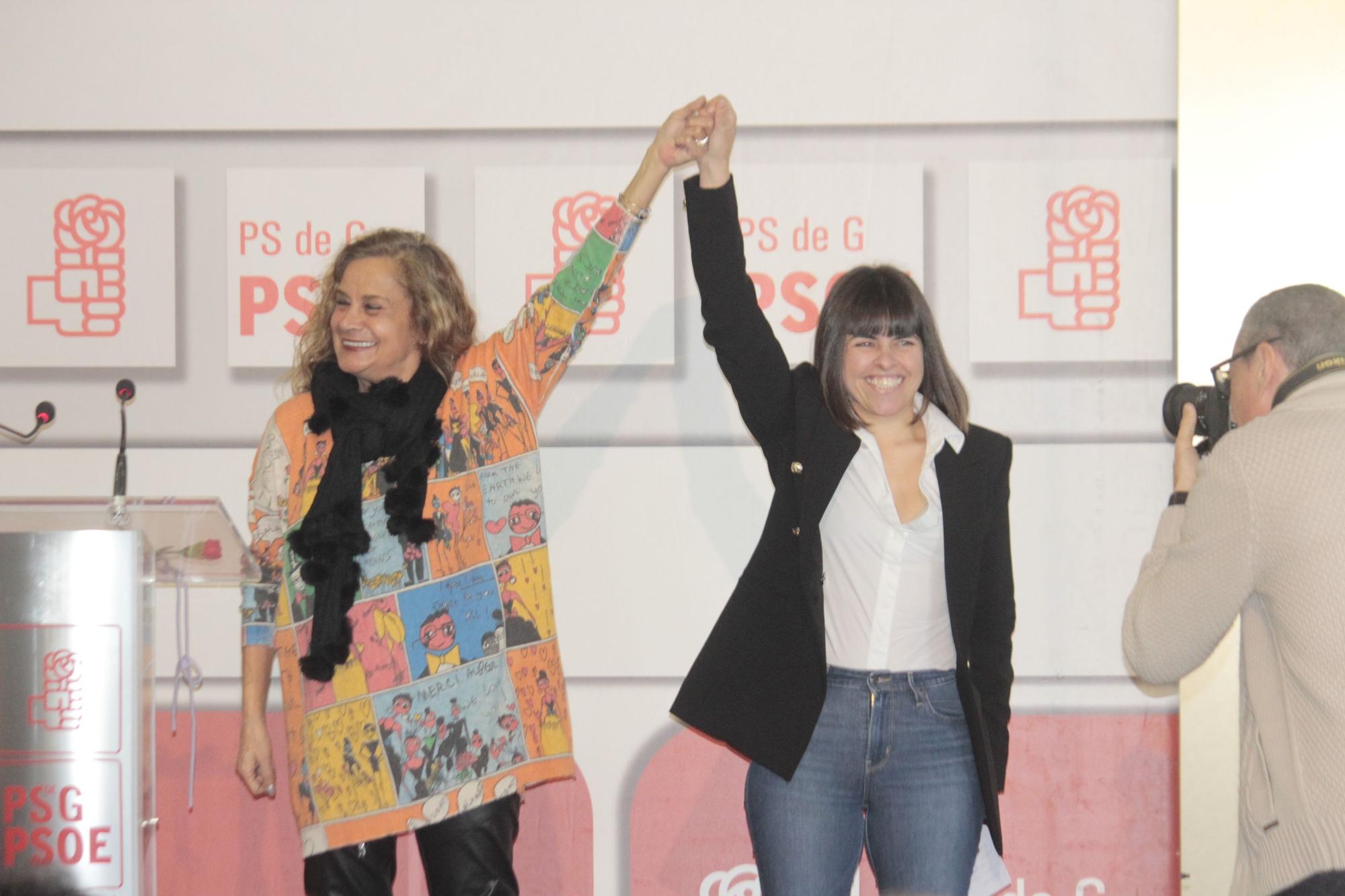 Iria Malvido ya ejerce de candidata del PSOE de Cangas