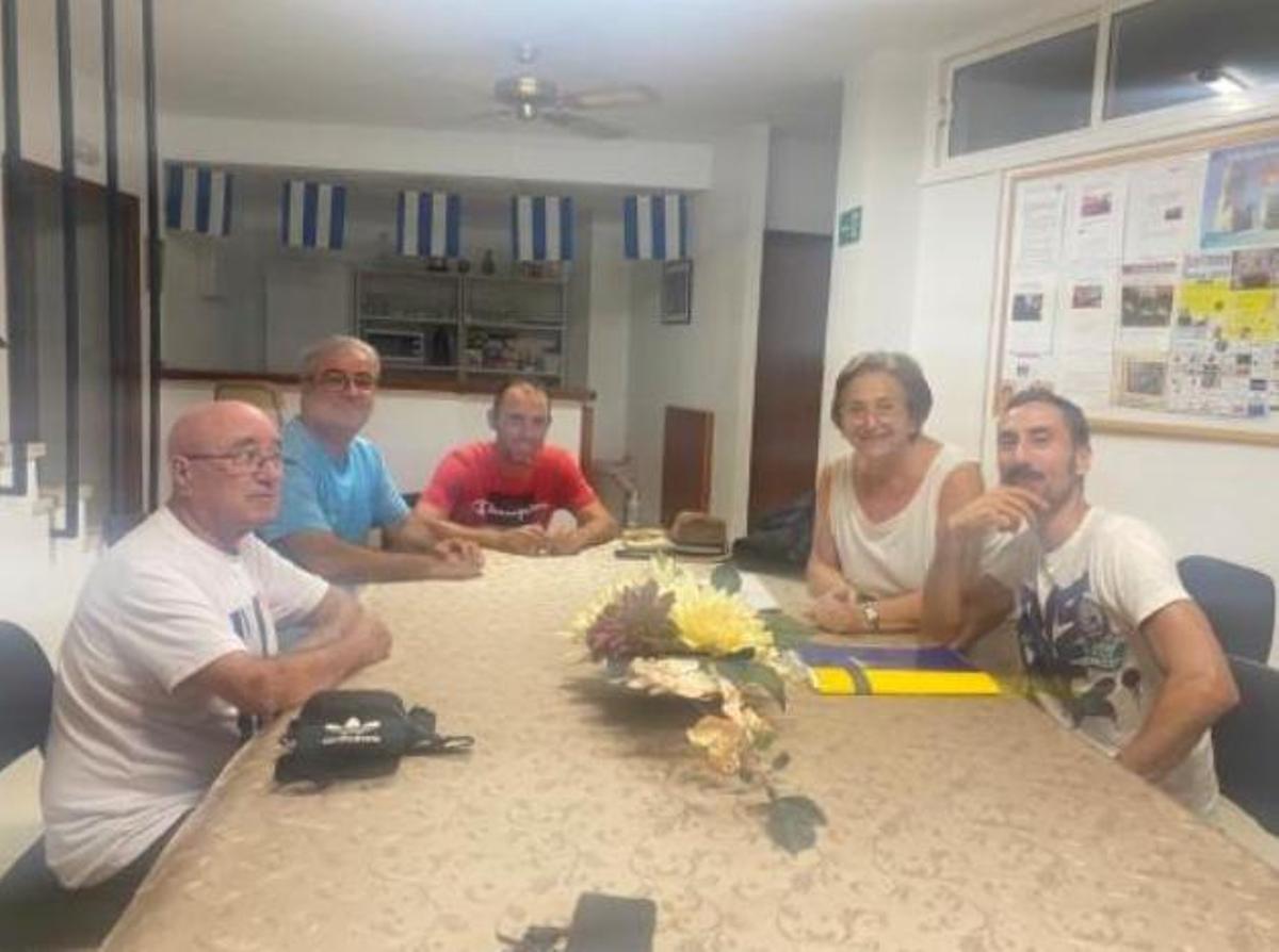 Encuentro mantenido entre representantes de las distintas asociaciones.