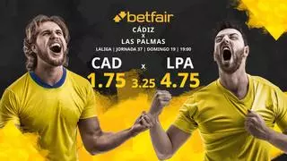 Cádiz CF vs. UD Las Palmas: horario, TV, estadísticas, clasificación y pronósticos