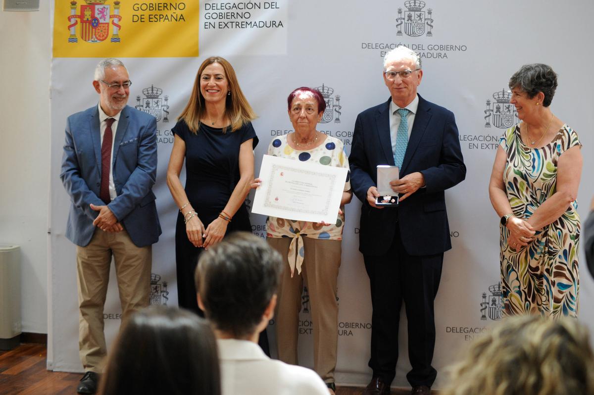 Las imágenes de la entrega de la Medalla al Mérito de la Protección Civil