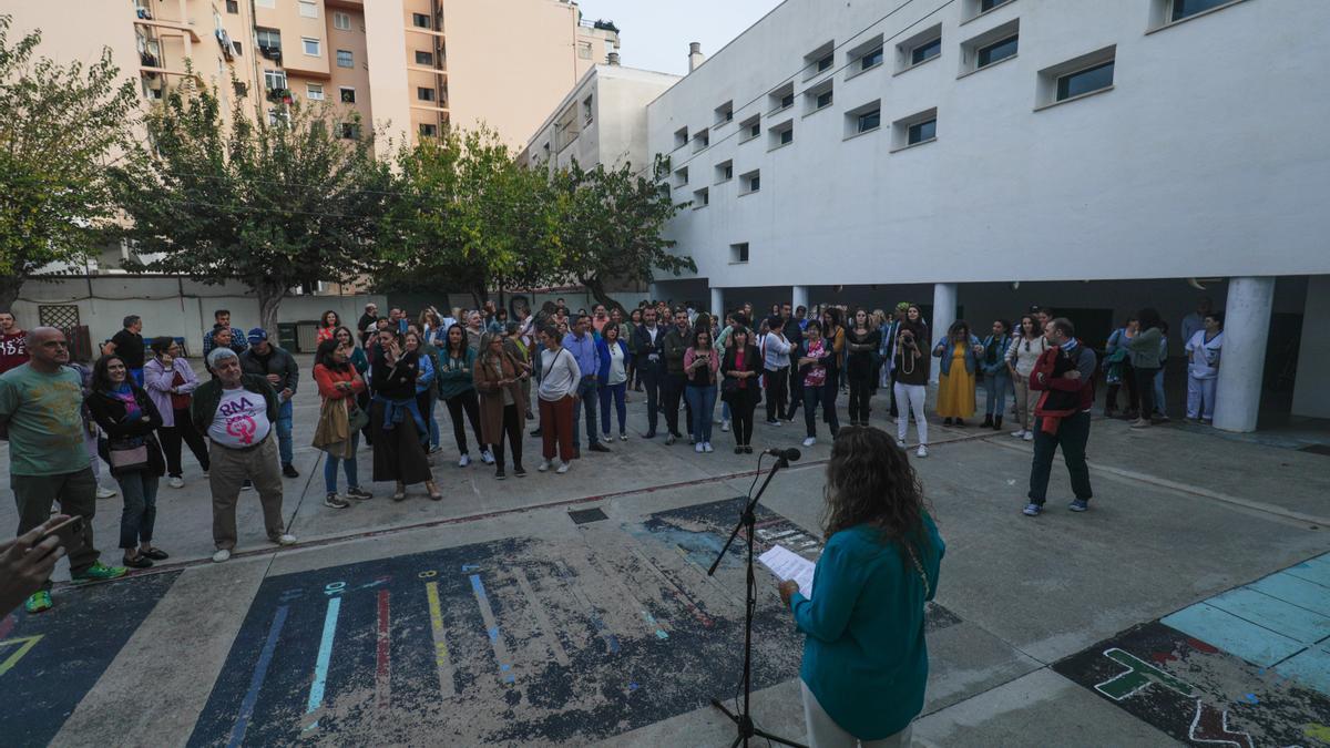 El CEIP Alexandre Rosselló organiza un acto para evitar otra agresión a una maestra