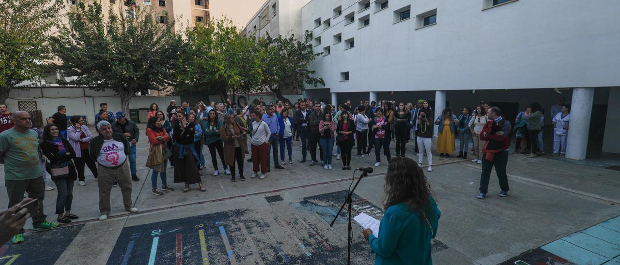 El CEIP Alexandre Rosselló organiza un acto para evitar otra agresión a una maestra