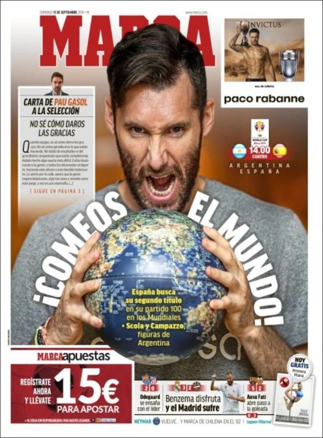 Portada de Marca del 15 de septiembre de 2019