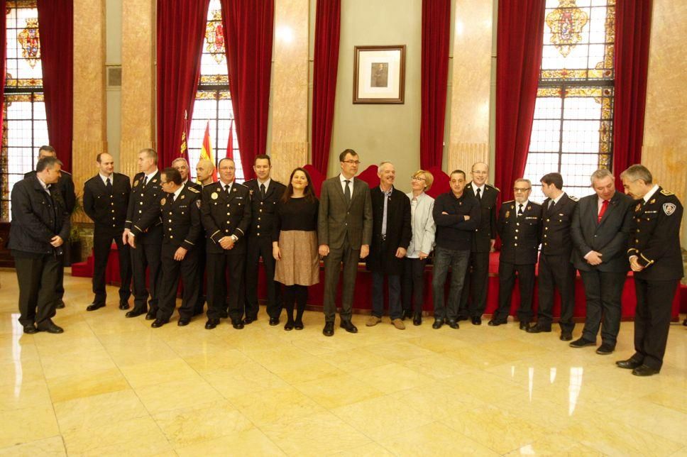 Acto de homenaje a los bomberos