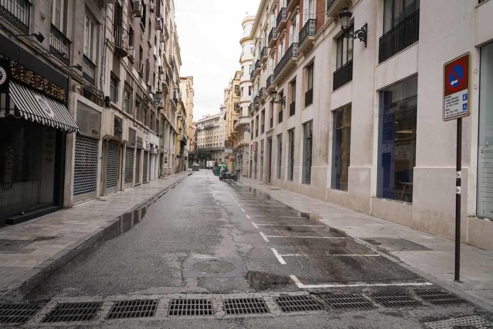 La Málaga confinada del sábado 28 de marzo