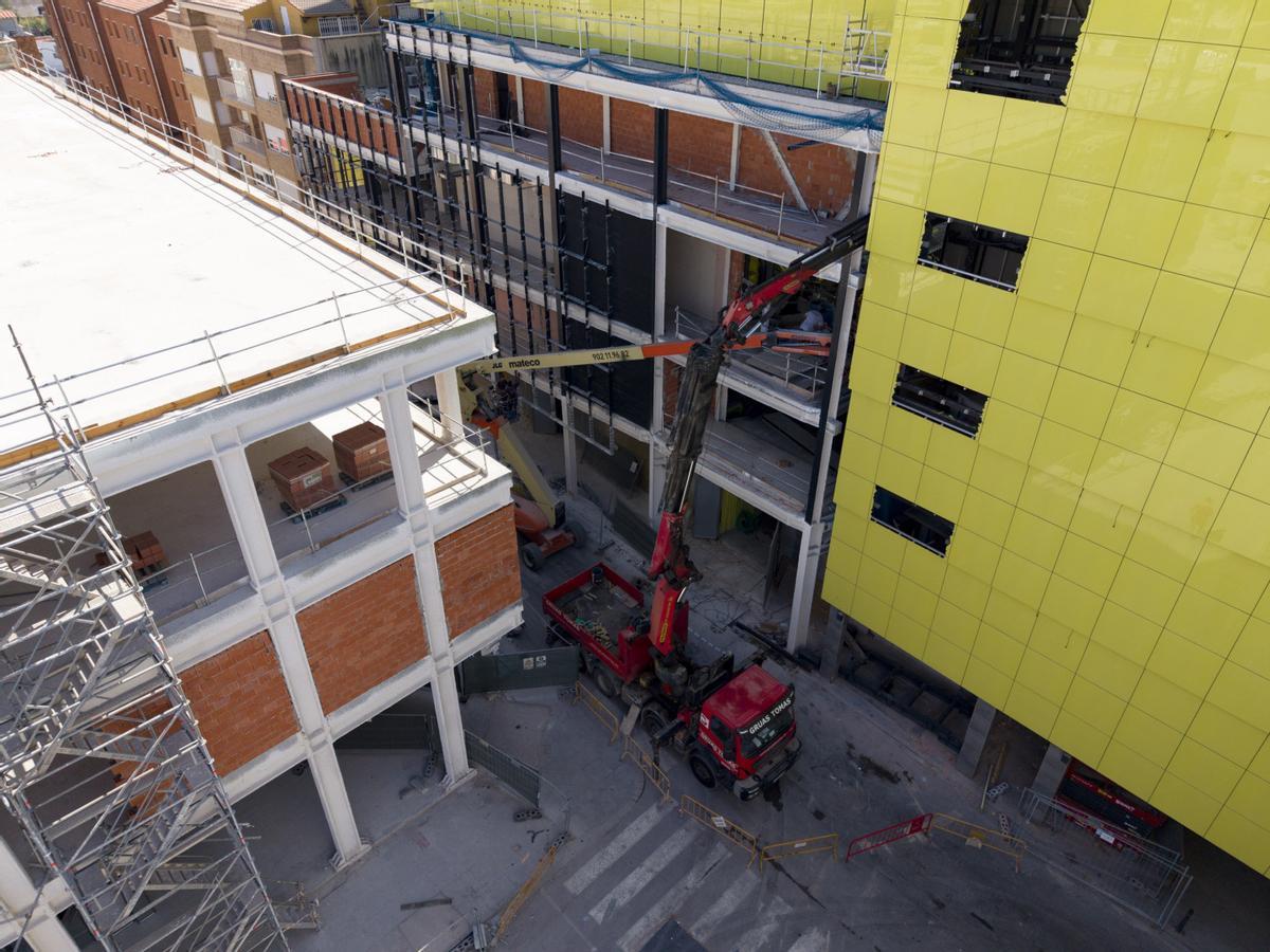 Así están las obras del Estadio de la Cerámica del Villarreal CF.