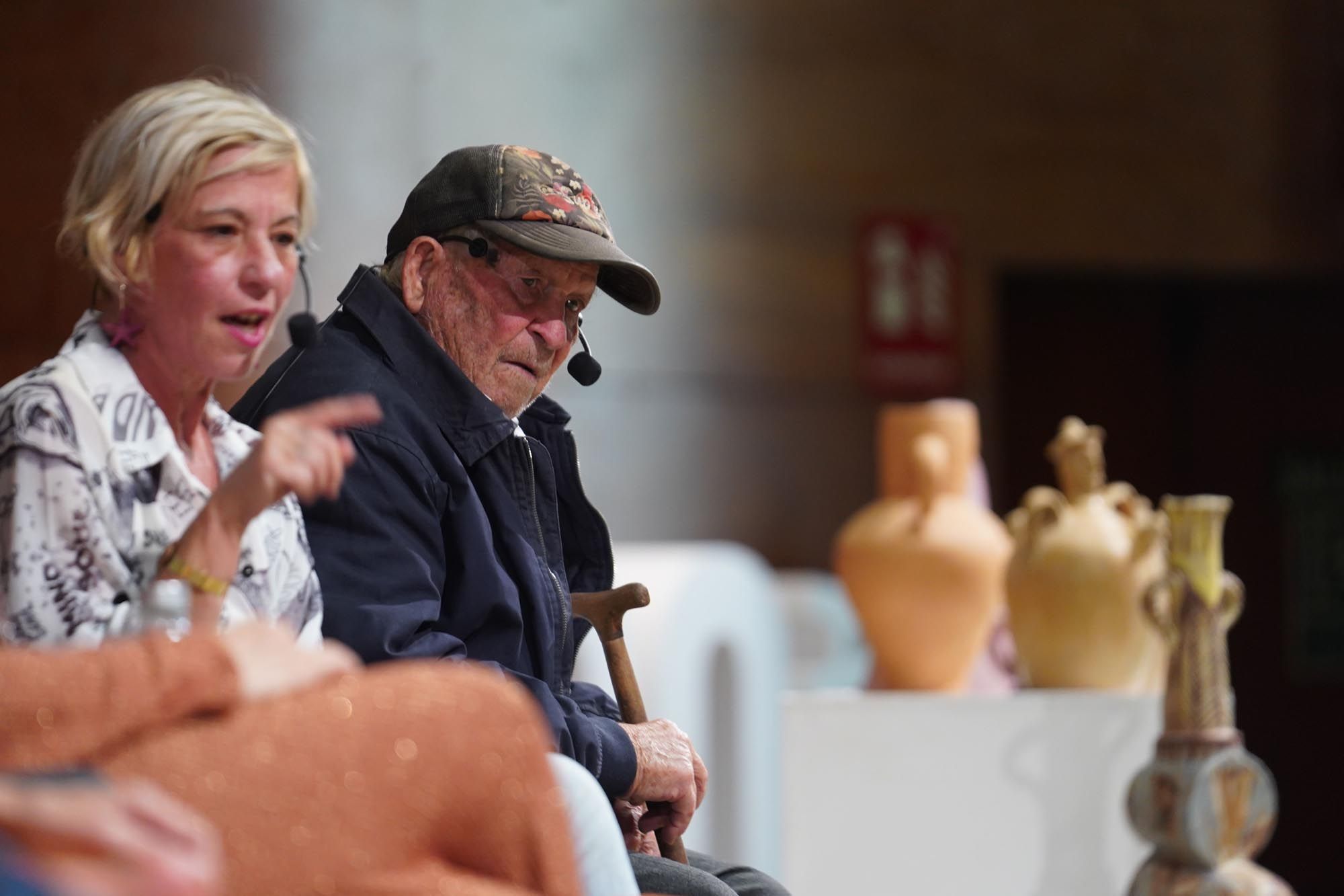 Presentación del libro 'Hombres de barro', en el Club Diario de Ibiza