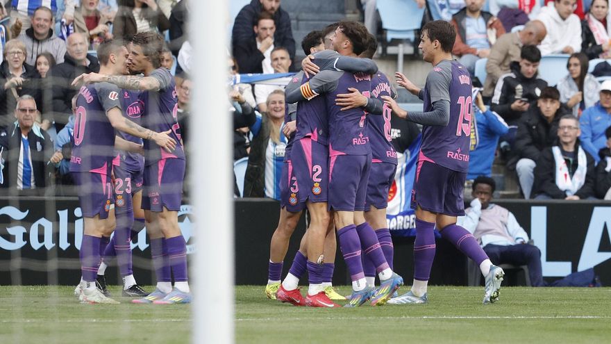 El Espanyol embrida al Celta y sigue a ritmo de permanencia