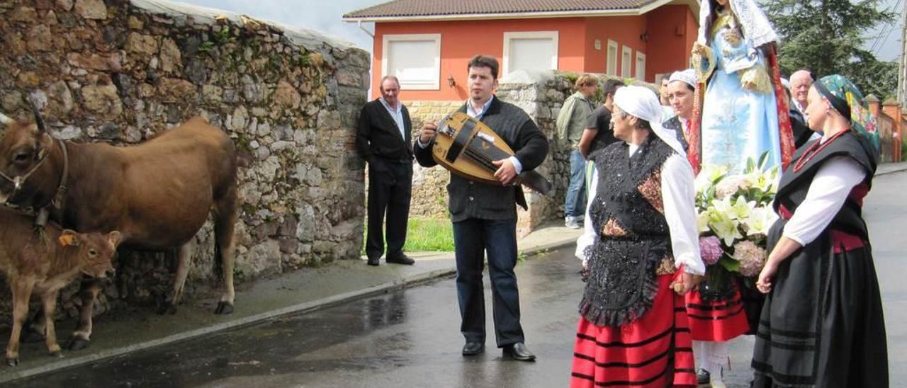 La bendición de les rameres en el año 2011.