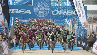 La Orbea Monegros vuelve a convertir a Sariñena en el epicentro del ciclismo nacional