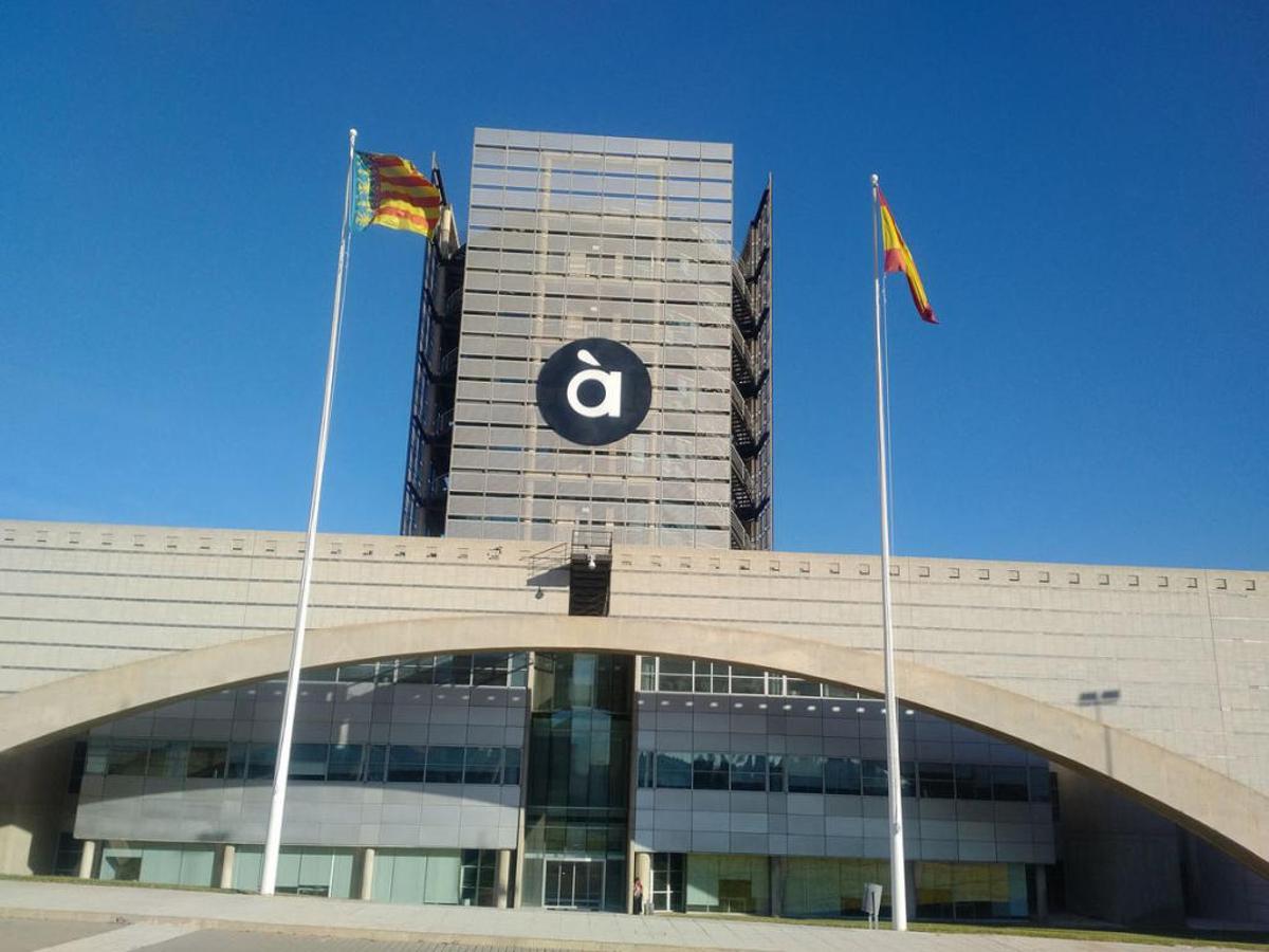 Instalaciones de À Punt en Burjassot, en una imagen de archivo.