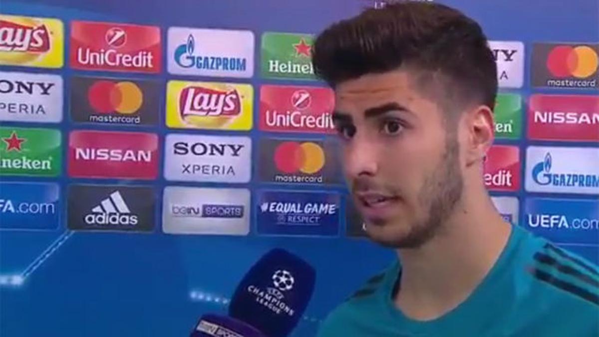 Asensio analizó la victoria ante el Bayern