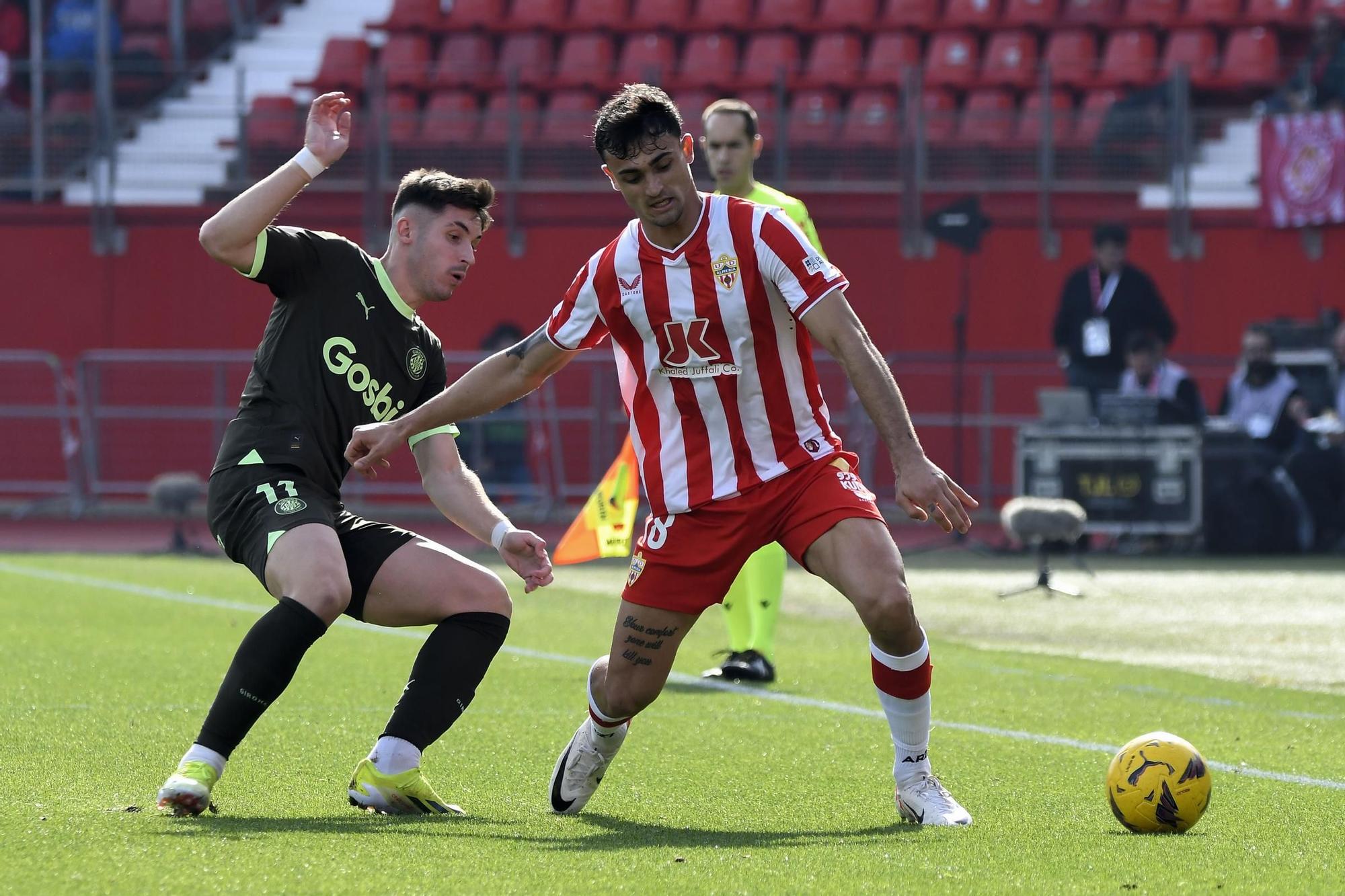 El Girona - Almería en imatges