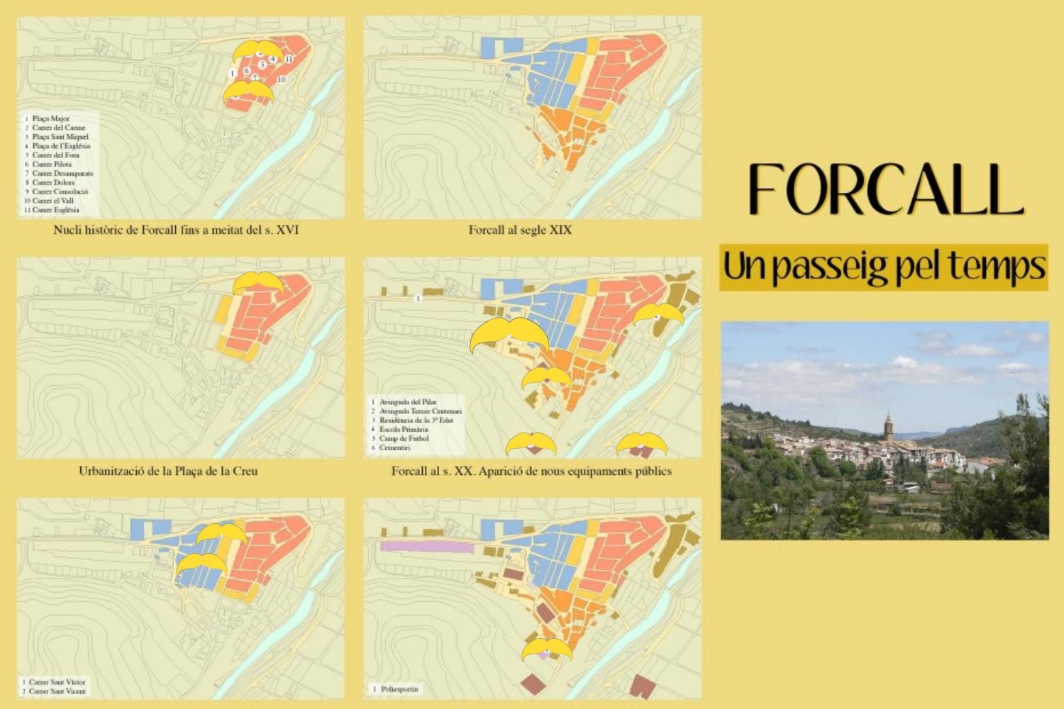 Representación Ruta del Groc, (no es el plano original)