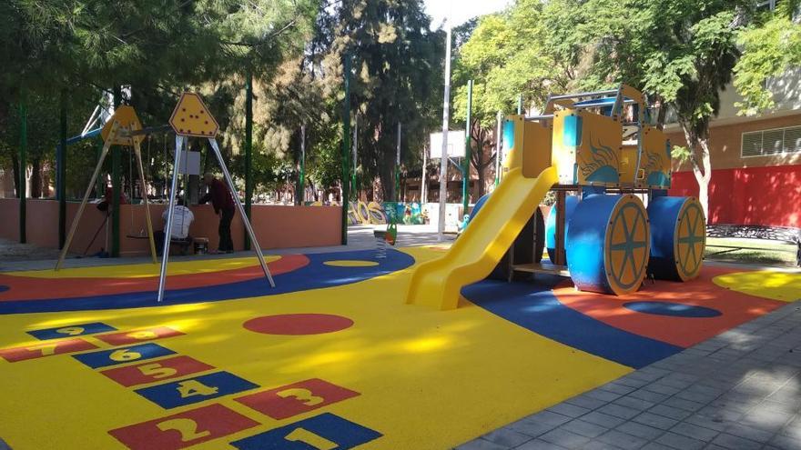 Manises renueva sus parques para  hacerlos más accesibles a las usuarias y usuarios