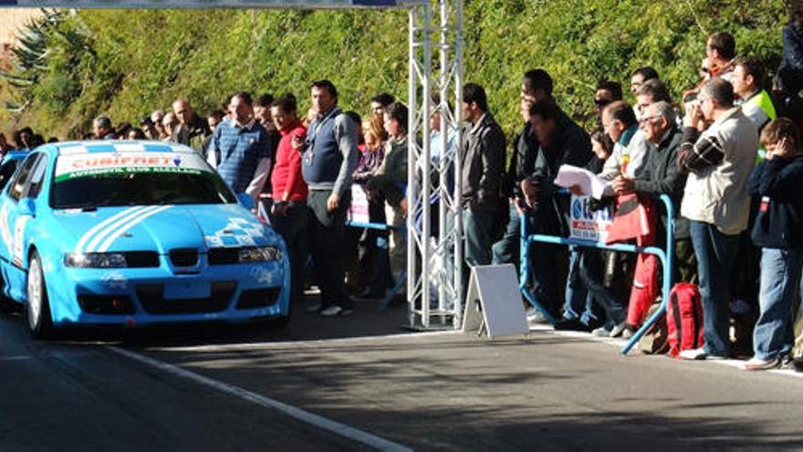 Salida de un participante en la Subida al Garbí