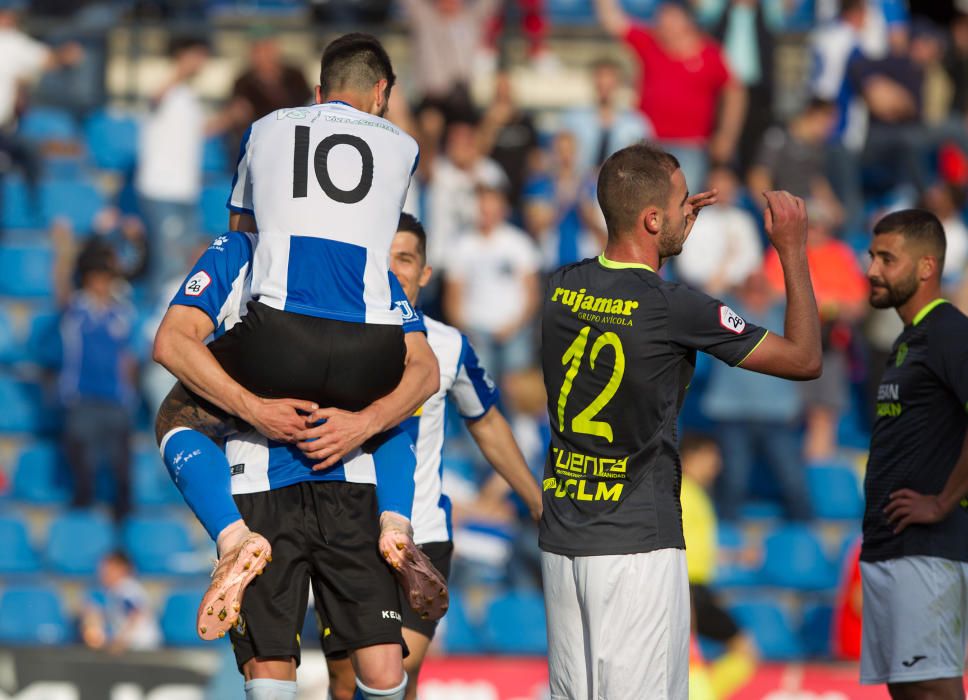 El Hércules vence al Conquense y se asegura jugar la promoción de ascenso