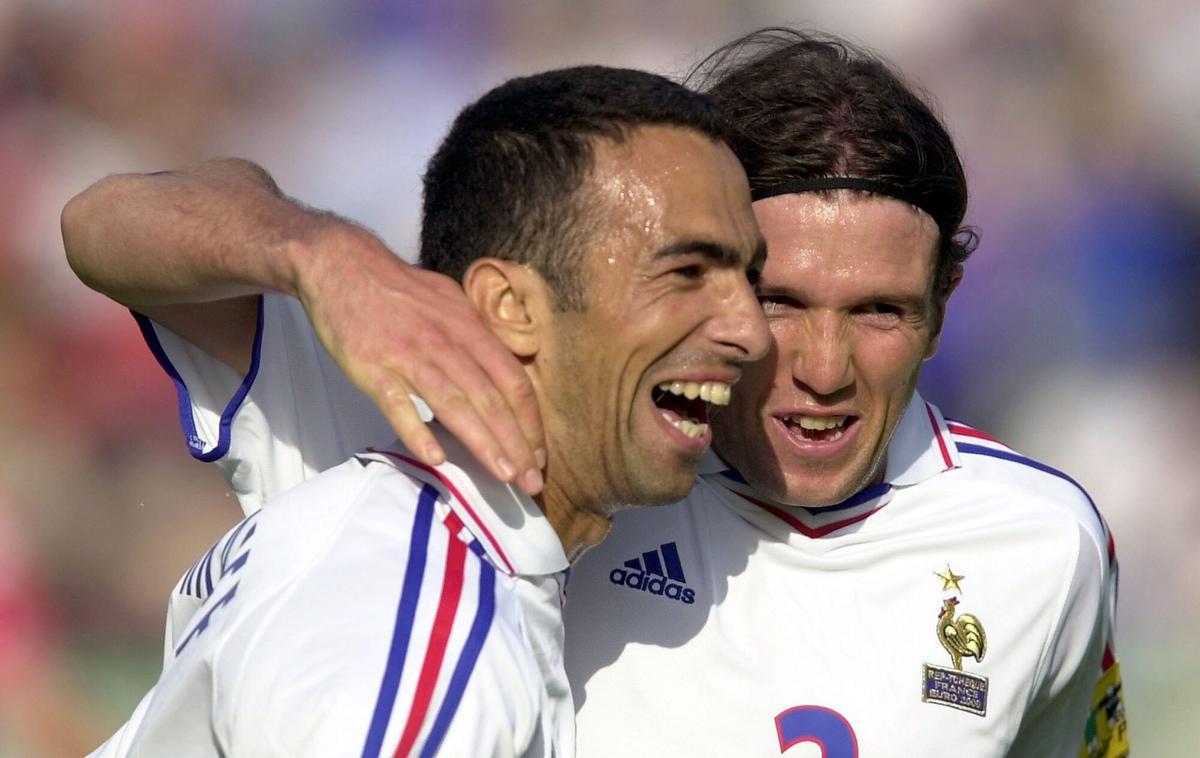 Djorkaeff, con la selección francesa
