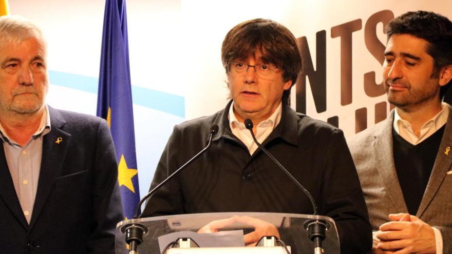 Puigdemont, valorant els resultats