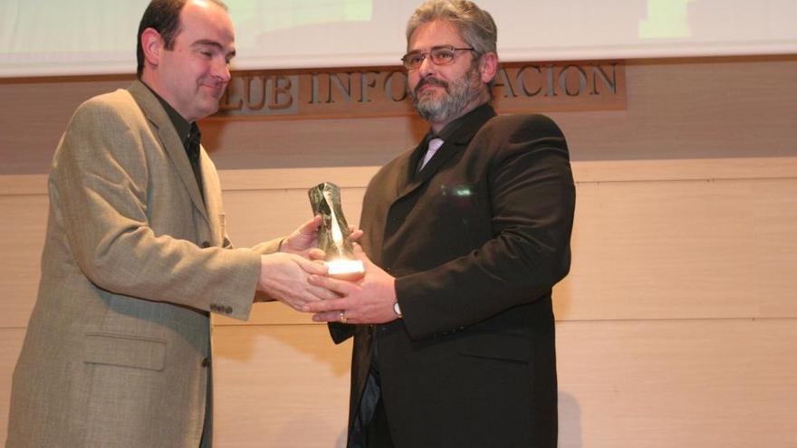 Jorge Segura recibe el premio