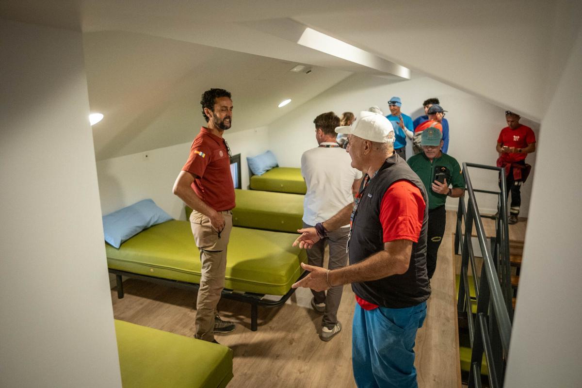 Inauguración refugio Altavista en el Teide