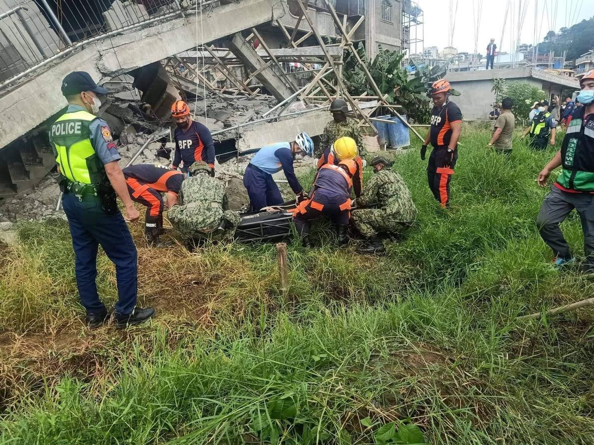 Un terremoto de magnitud 7,1 sacude la isla más poblada de Filipinas