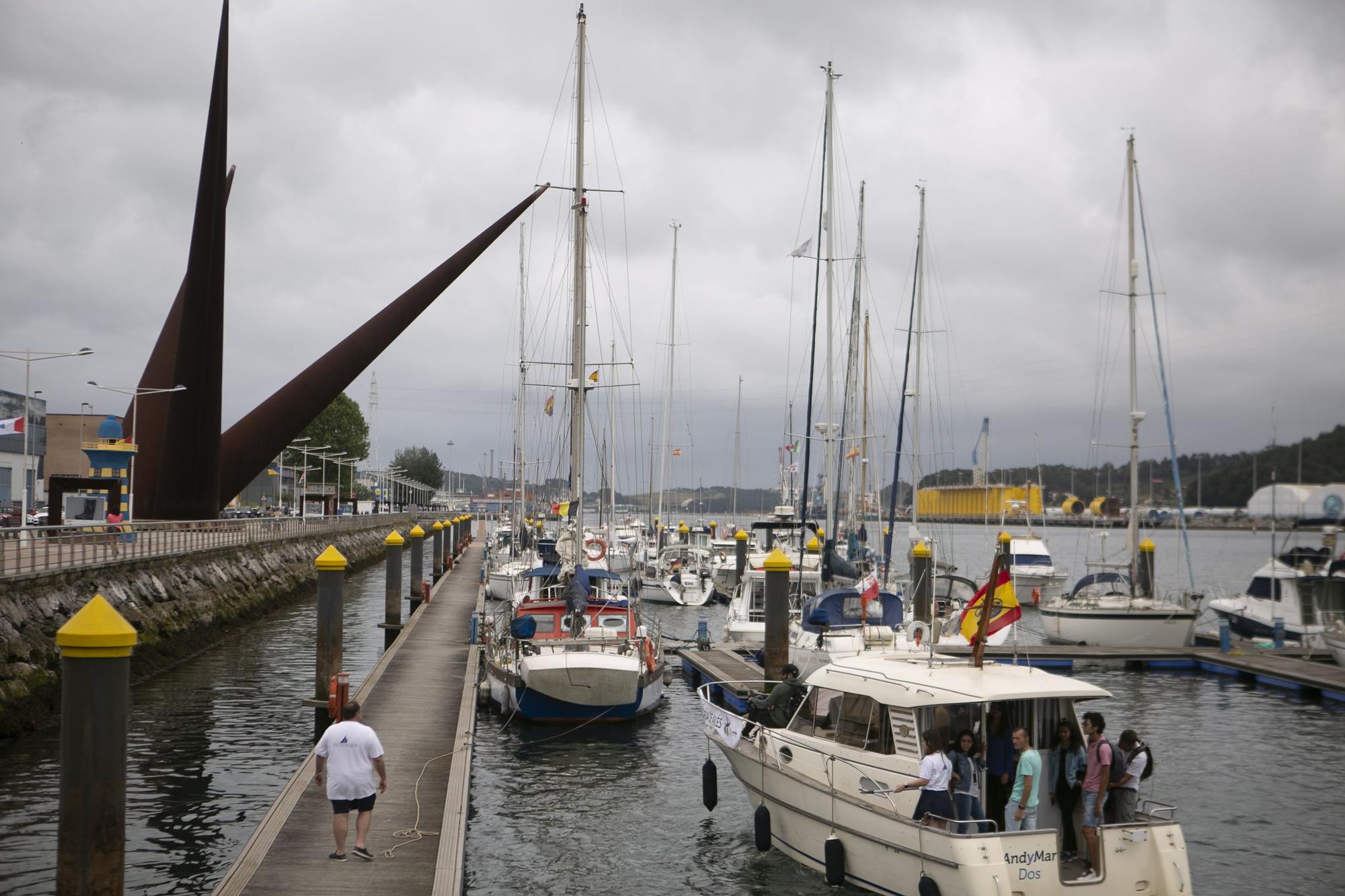 En imágenes: Avilés recupera sus paseos por la ría