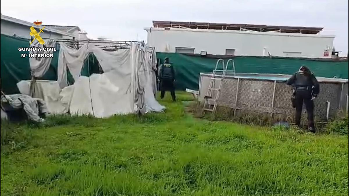 La Guardia Civil investiga a 115 personas por la realización de construcciones ilegales en Dos Hermanas
