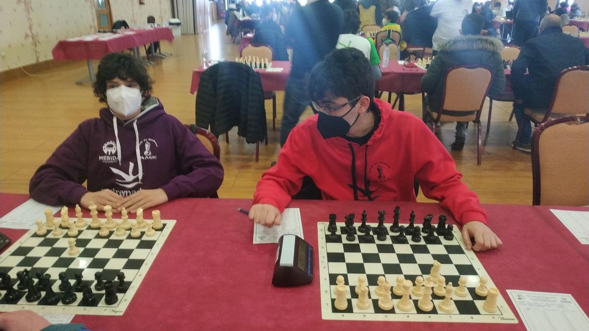 Una de las partidas del fin de semana pasado.