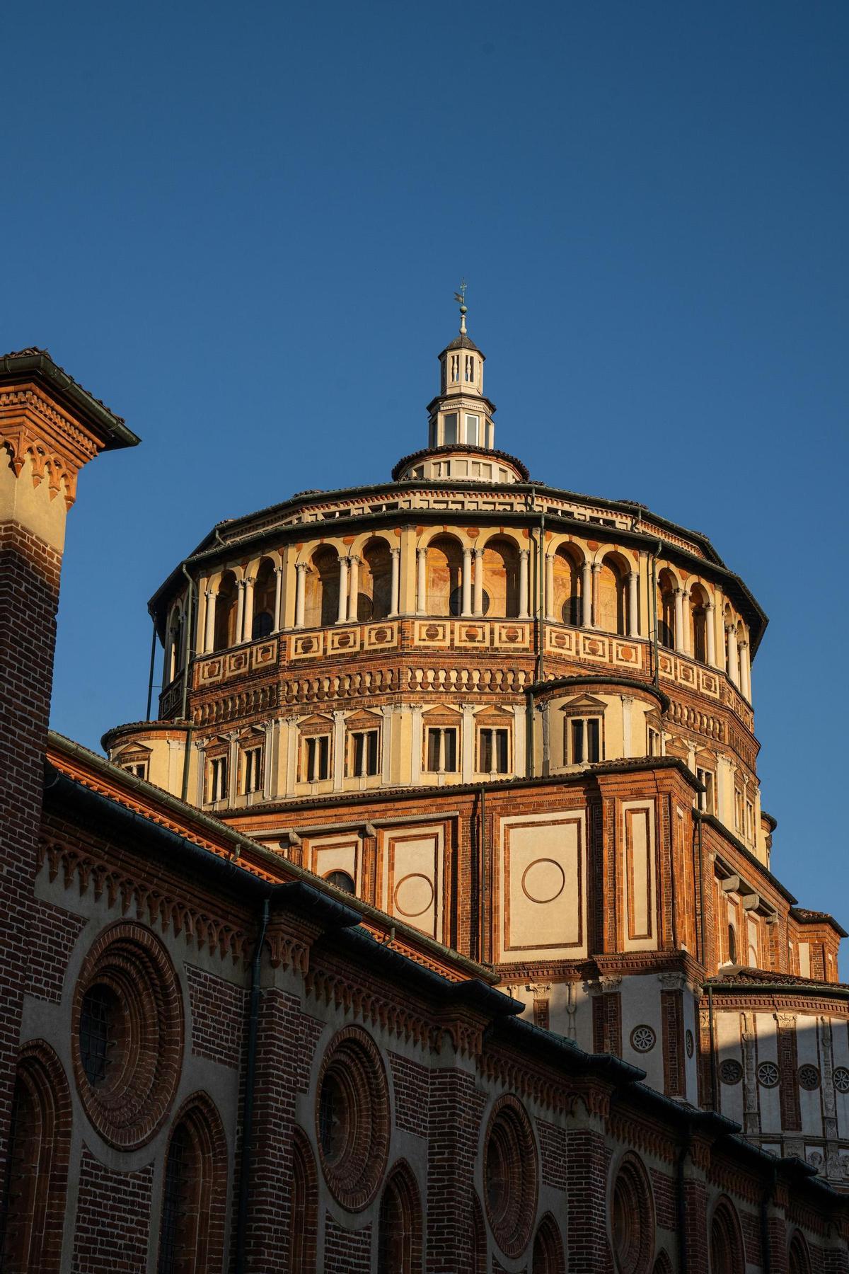 La iglesia dominica Santa Maria delle Grazie, en Milán