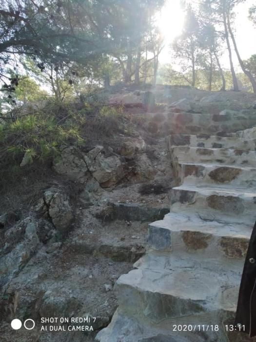 Obres de reforma del camí de ronda de Palamós