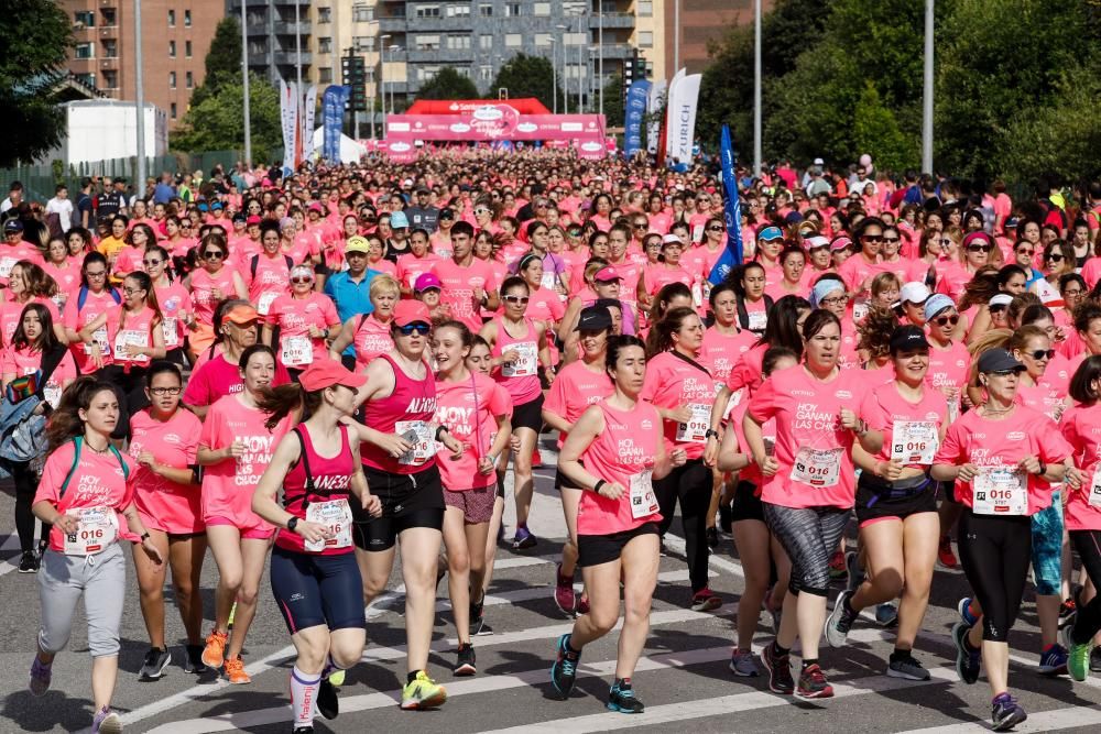 Carrera de la mujer 2018 en Gijón