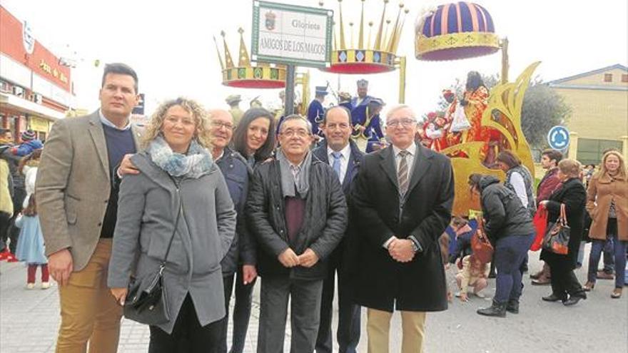 Los Amigos de los Magos ya tienen una glorieta