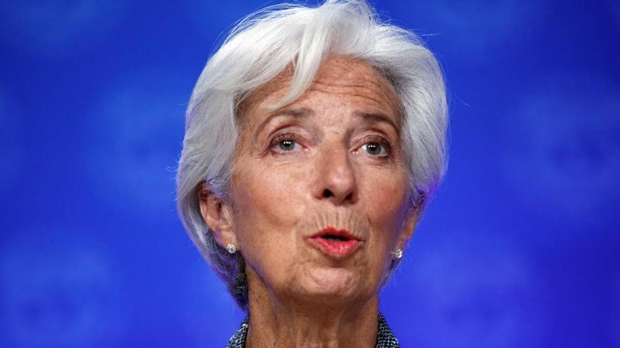 Christine Lagarde.