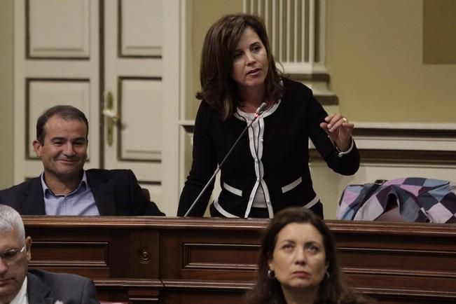 29/11/2016.Pleno del Parlamento de Canarias..Presupuestos