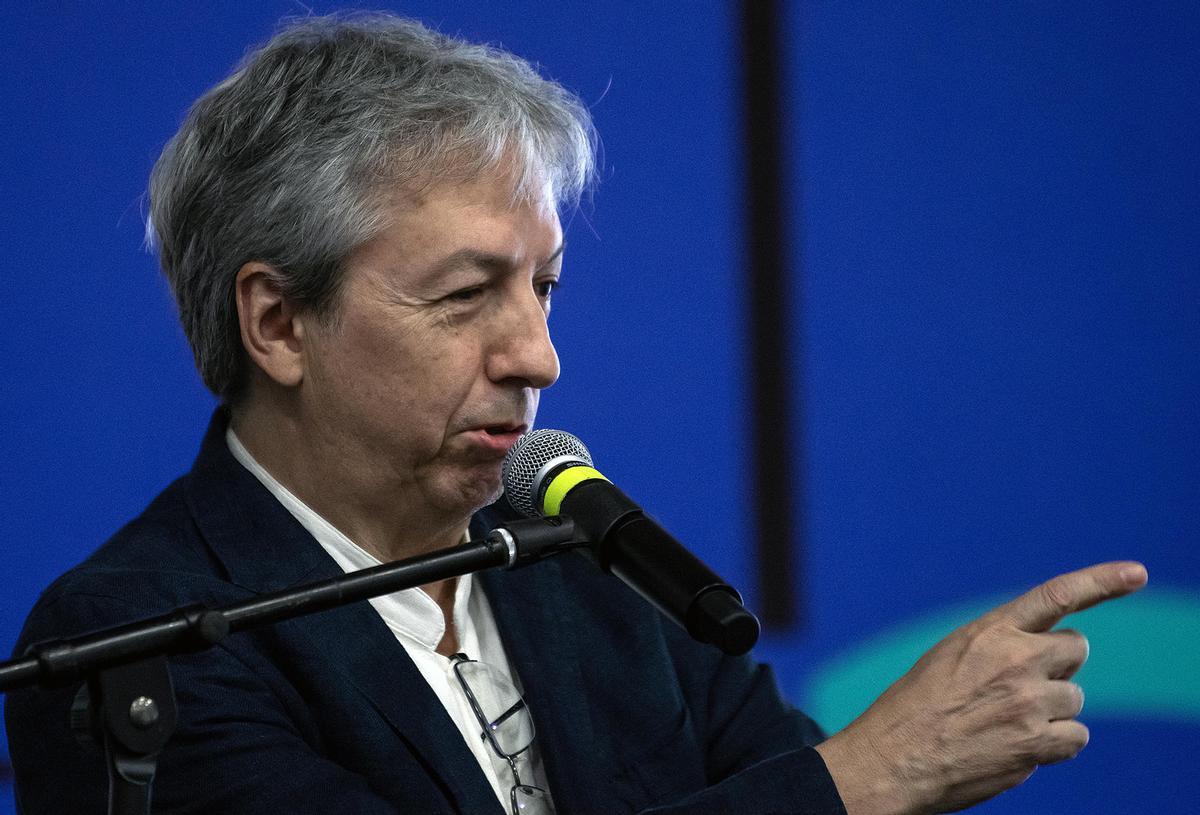 El escritor mexicano David Toscana.