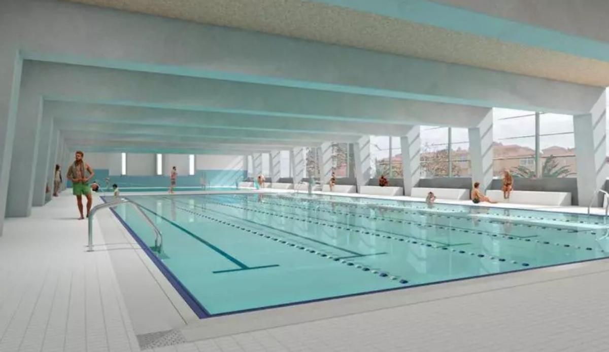 Así será el vaso principal de la piscina cubierta de Candelaria.