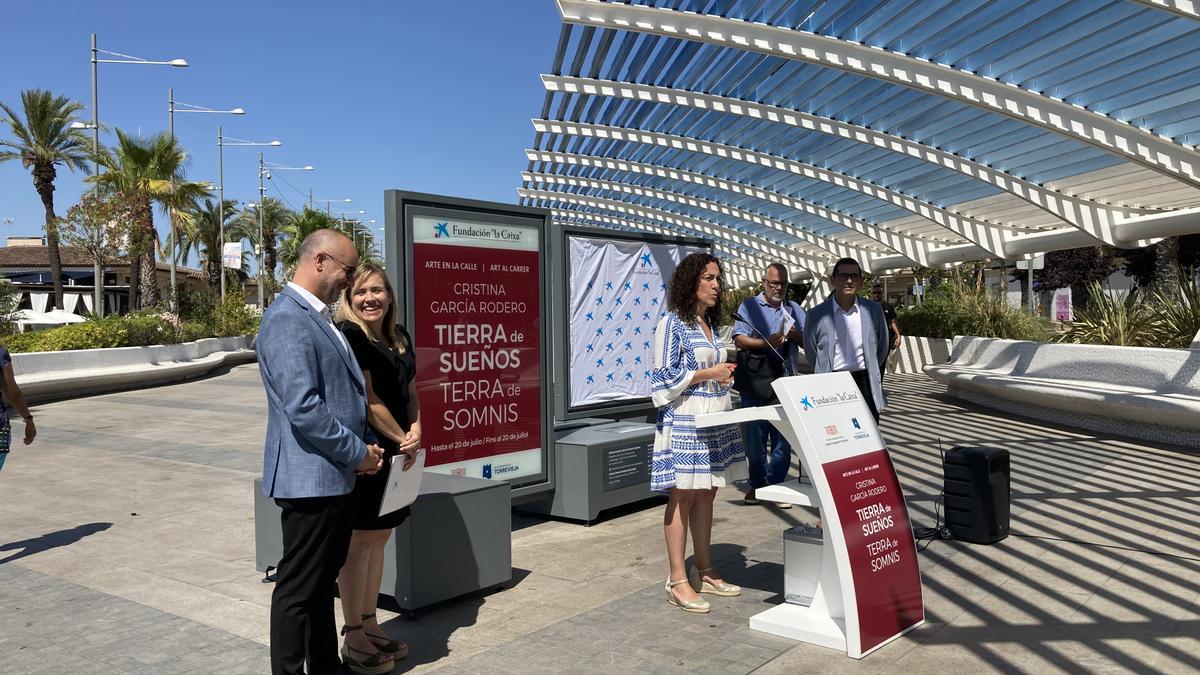 Apertura de la muestra en el paseo Vista Alegre